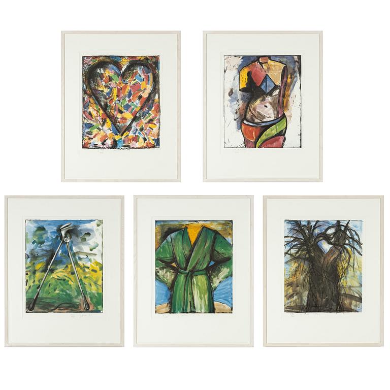 Jim Dine, "The Astra set".