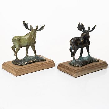 Torbjörn Forsberg, Moose bull, 2 pcs.