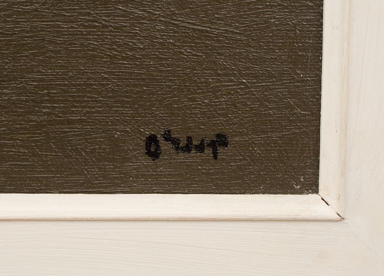 BENGT ORUP, olja på duk, signerad.