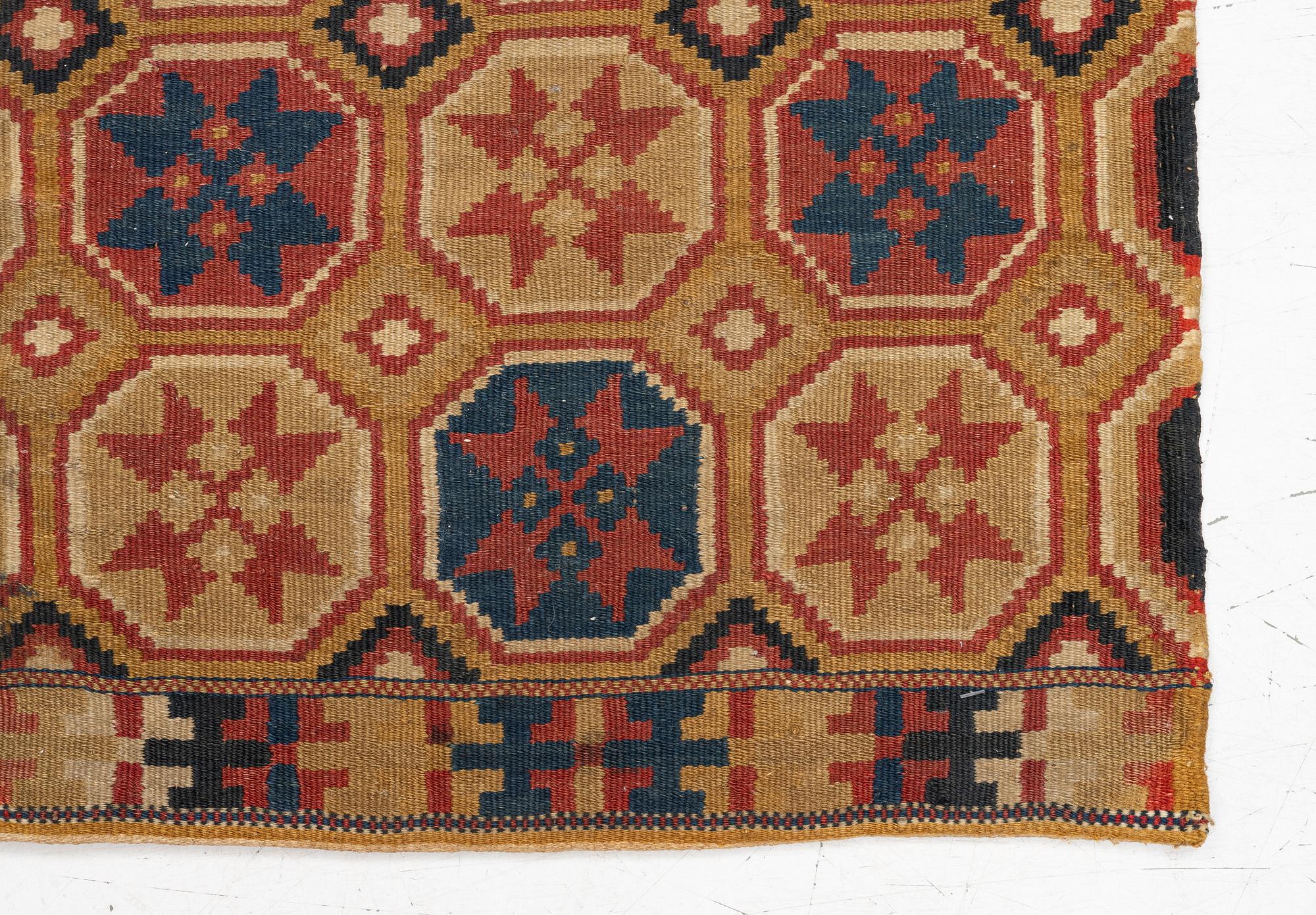 Åkdyna, rölakan, ca 105 x 49 cm Skåne, 1800-tal.