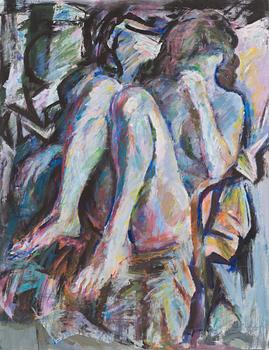 JOUKO SOLONEN, öljy kankaalle, signeerattu ja päivätty -86.