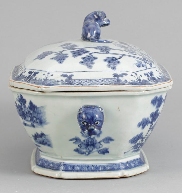 TERRIN, porslin, Kina, Qianlong, 1700-tal.