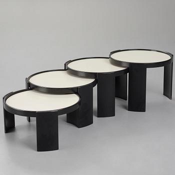 Gianfranco Frattini, "780/783", stacking tables, Cassina, Italy post 1966.