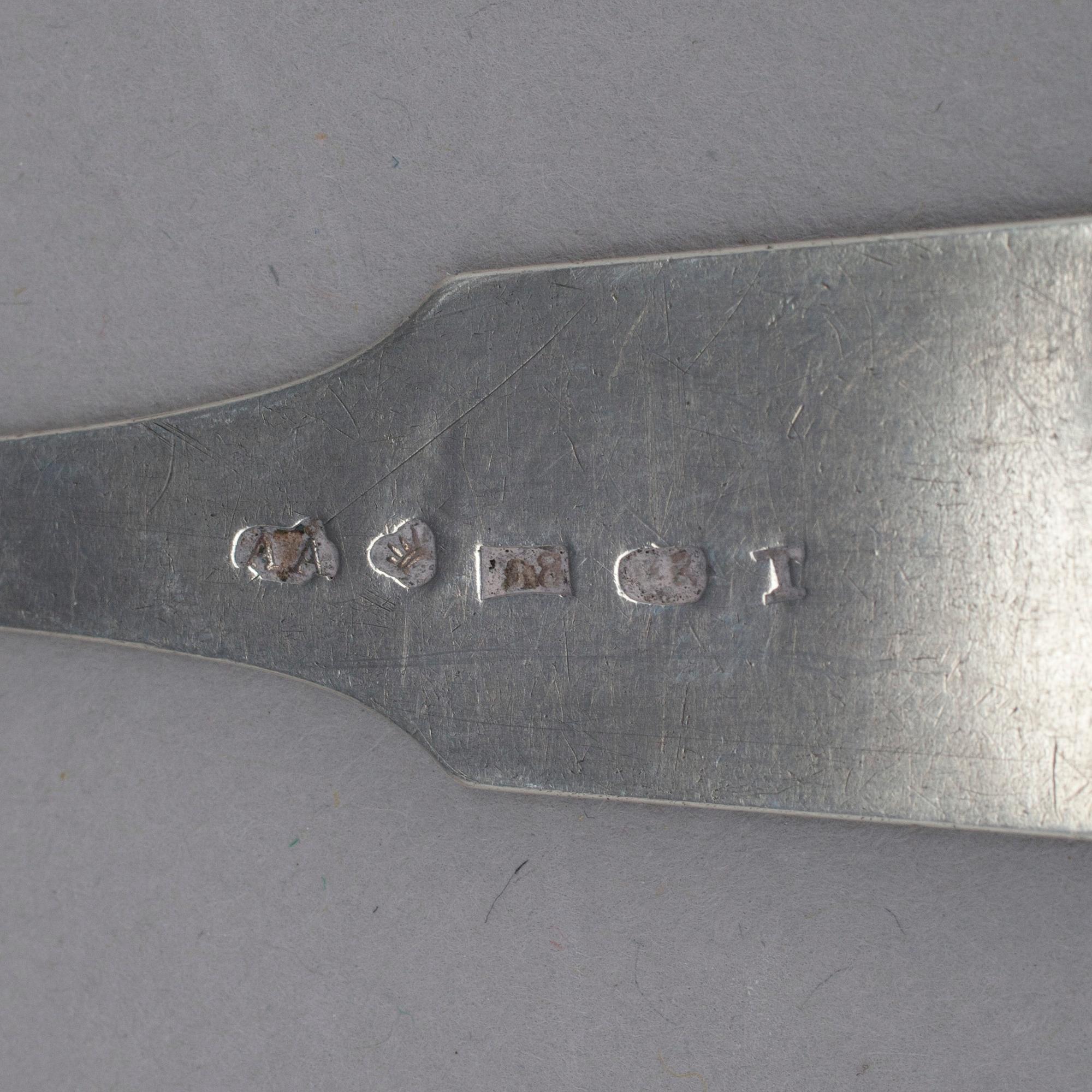 SKEDAR, 7 st, silver, "Musslan" 4 st. 1800-tal, 3 st. 1900-tal. Vikt tot. 302 g.