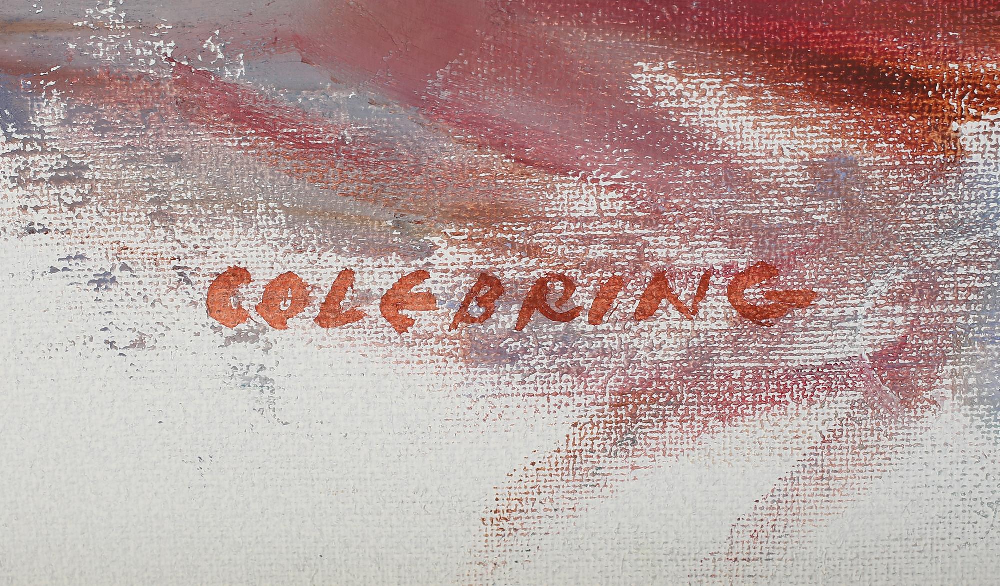 JOHNY COLEBRING, olja på duk, signerad.