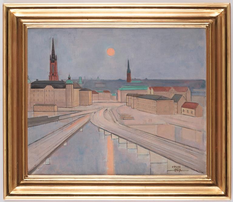 Einar Jolin, Månsken över Stockholm.