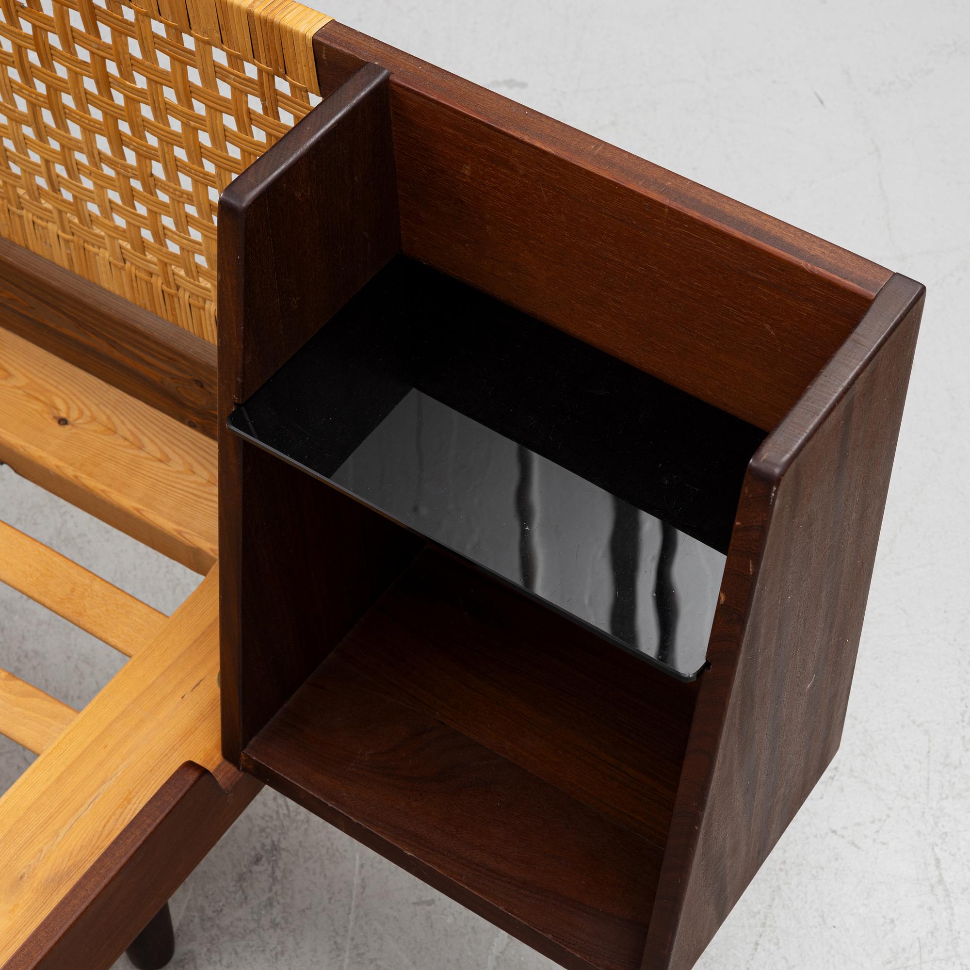 Hans J Wegner, bed, Getama, Illums Bolighus, Denmark, 1960s.