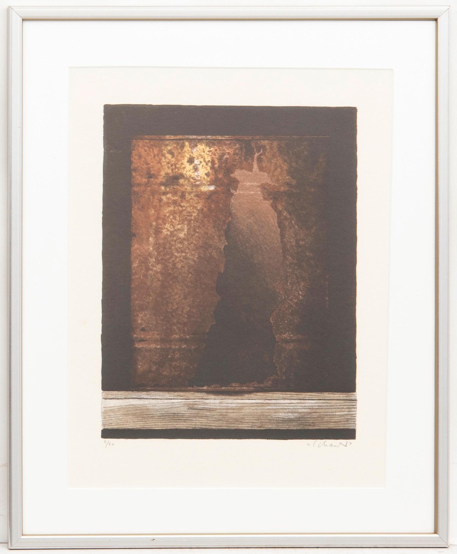 Philip von Schantz,  lithograph in colours signed and numbered 9/90.