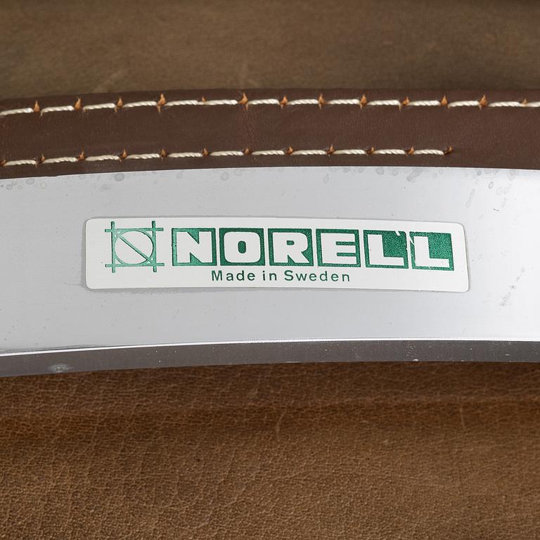 Arne Norell, An 'Ari' armchair with footstool, Norell Möbel, Aneby.