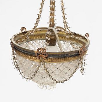 A ceiling light, early 20th Century.