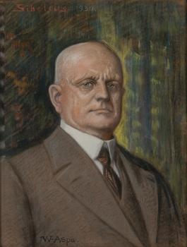 SIGURD WETTENHOVI-ASPA, PORTRAIT OF SIBELIUS.