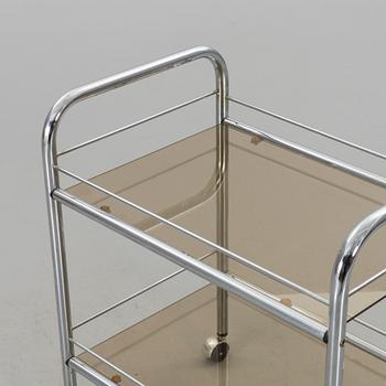 A SERVING TROLLEY FROM THE SECOND HALF OF 20TH CENTURY,