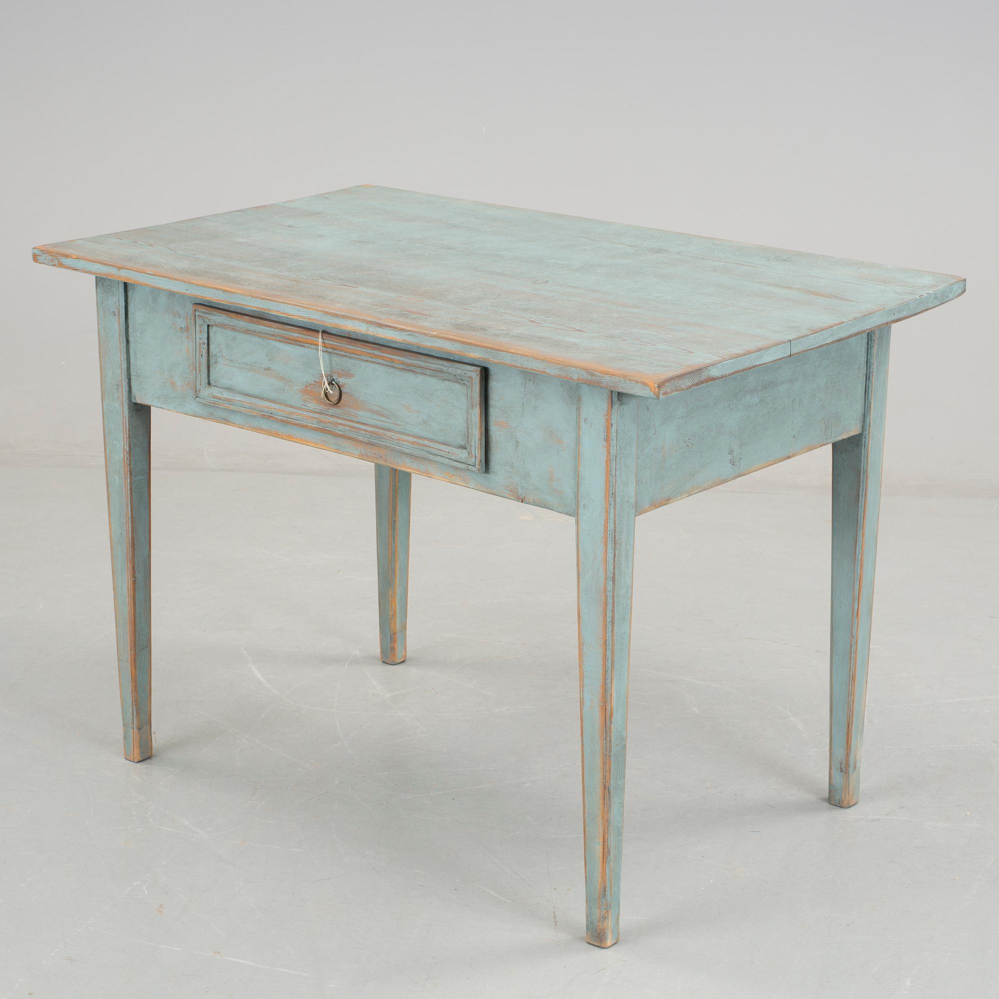 SKRIVBORD, allmoge, 1800-talets första hälft.