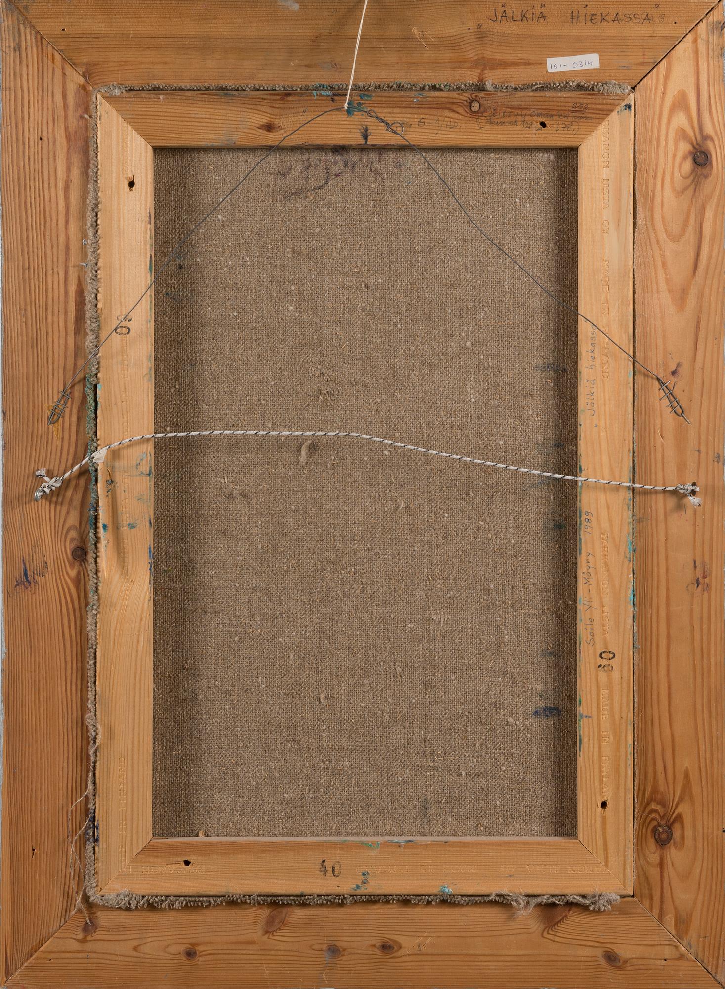 SOILE YLI-MÄYRY, olja på duk, signerad och daterad 1989.