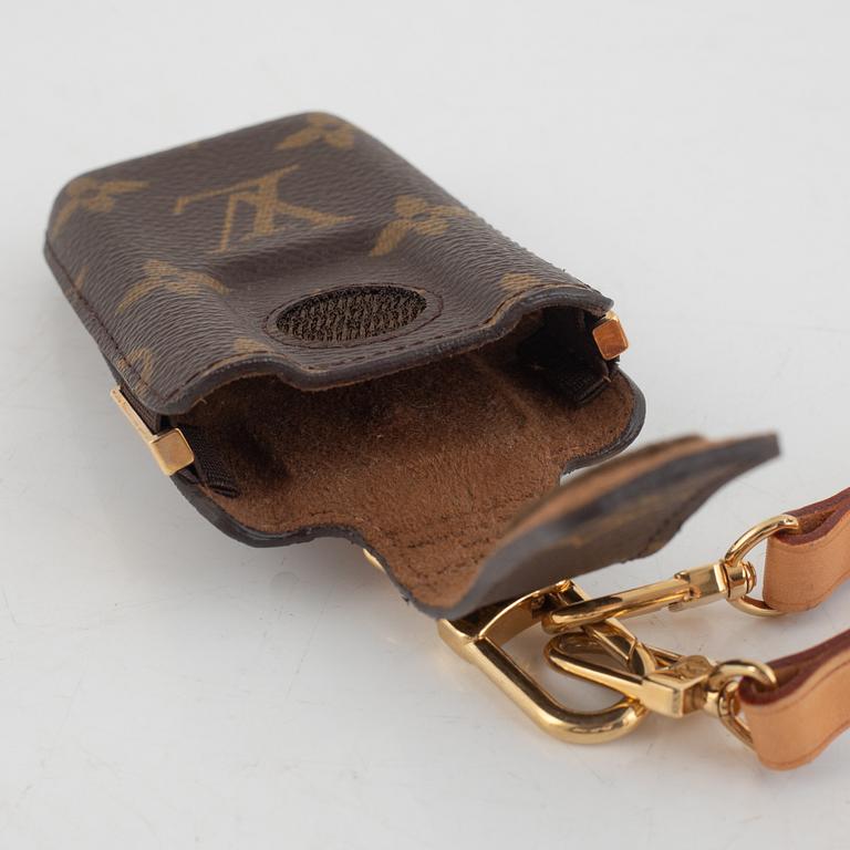 Louis Vuitton, sunglasses case and card/mobile holder, 2006 & 2012.