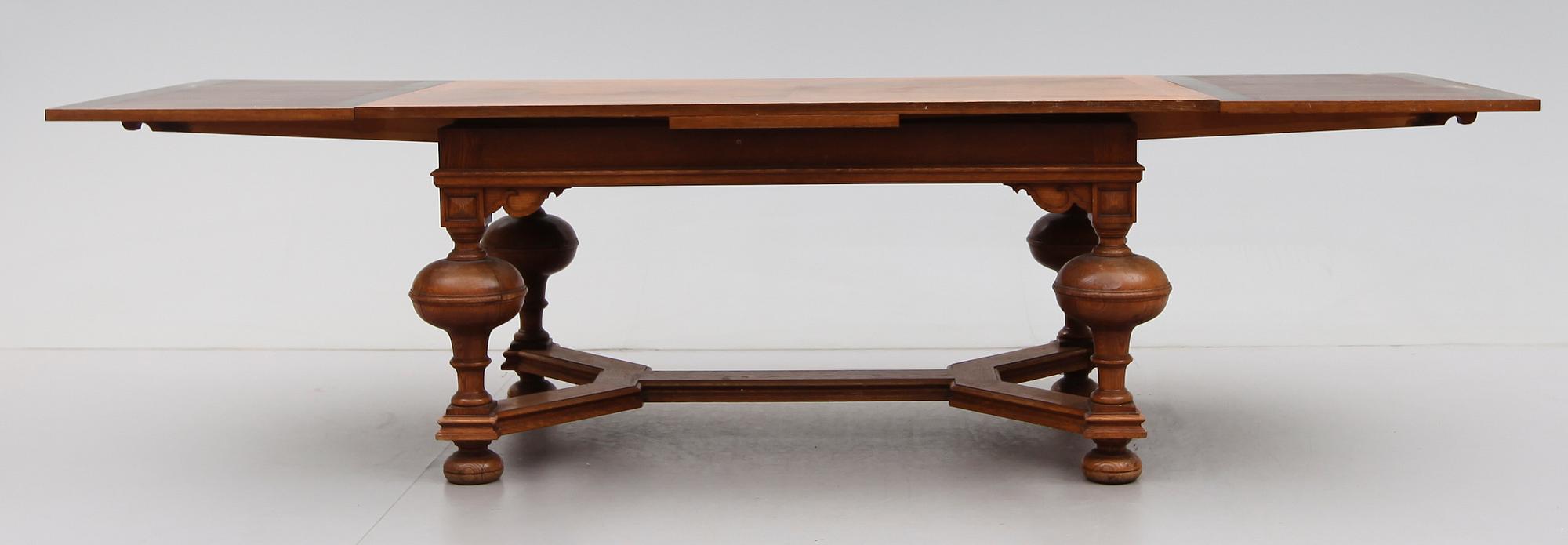 MATBORD, barockstil, omkring år 1900.