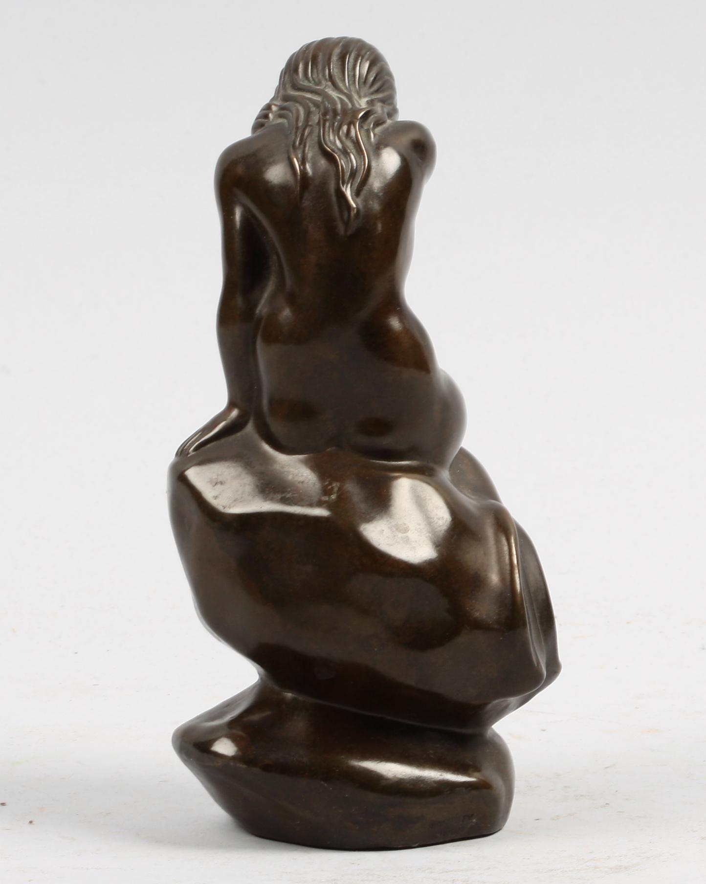 SKULPTUR, brons, Kongslev, Tinos. Danmark.