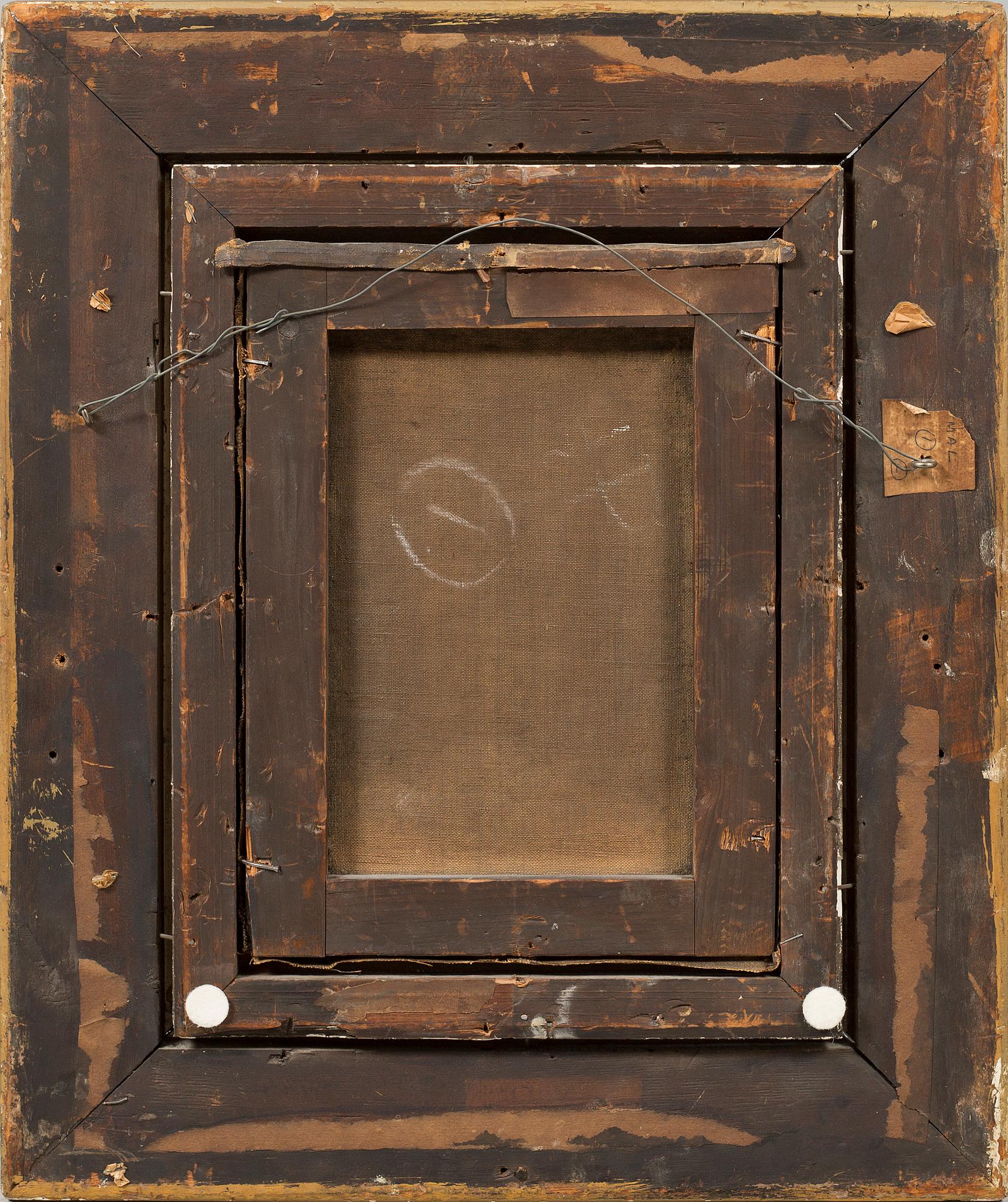UNKNOWN ARTIST, oil on canvas, signed L.C Docharty, end of the 19th century.