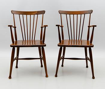 KARMSTOLAR, 1 par, Danmark, 1900-talets första hälft.