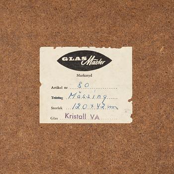 Spegel, modell 80, Glasmäster, Markaryd, 1900-talets andra hälft.