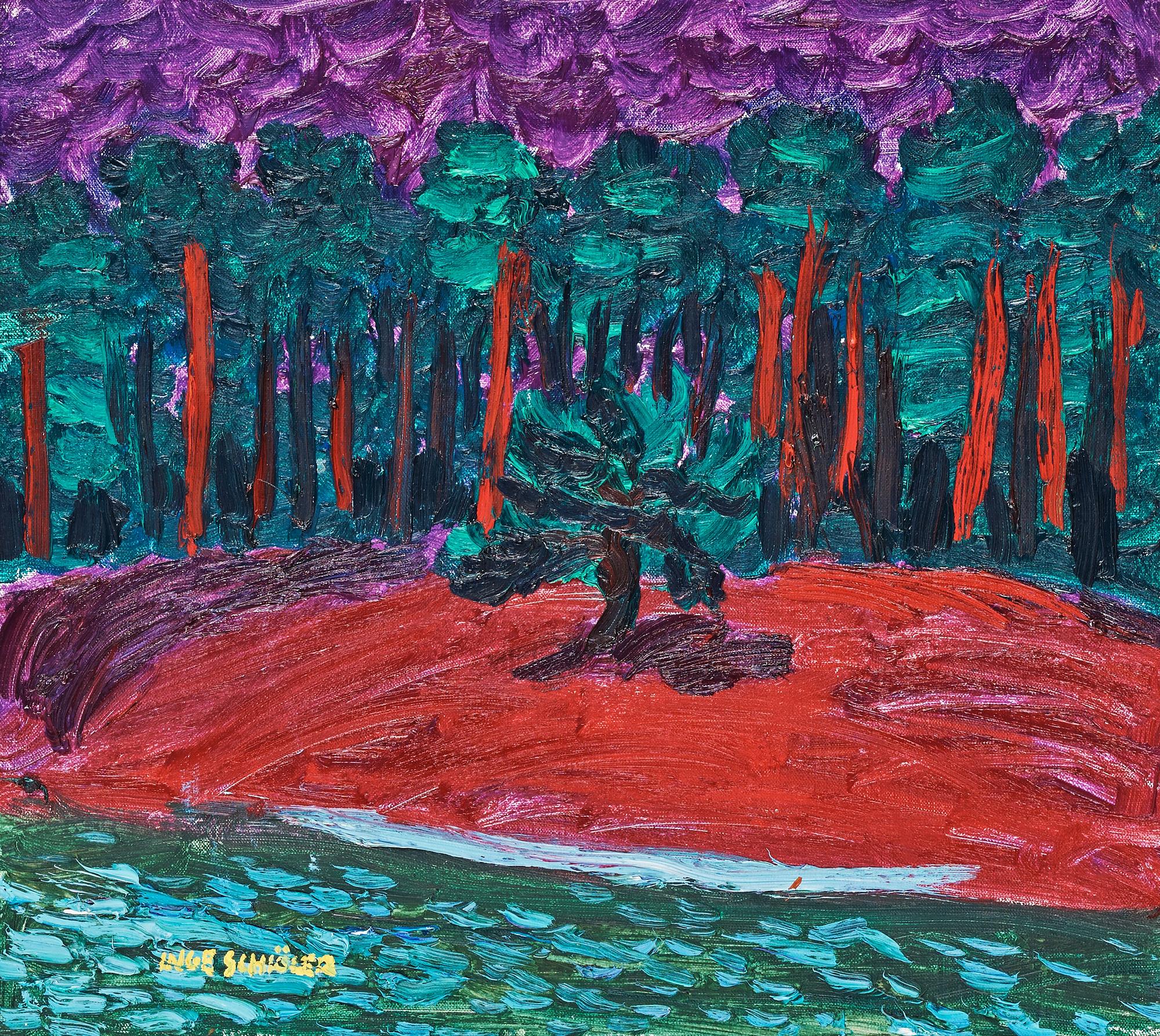 Inge Schiöler, "Talldunge, Bohuslän".
