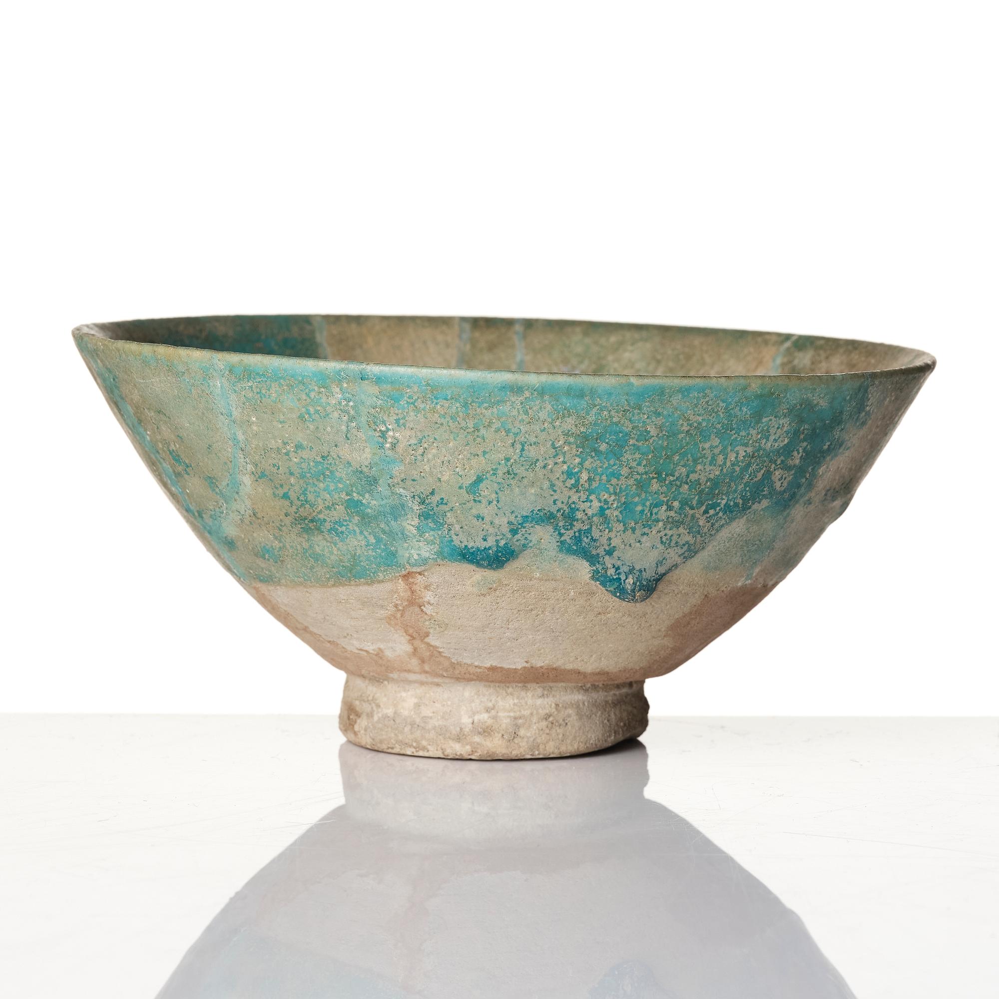 Skål, lergods med lysterdekor, Keshan, Iran, 1200-/1300-tal.