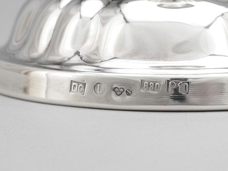 LJUSSTAKAR, ett par, Dacapo silver, Linköping, 1989.