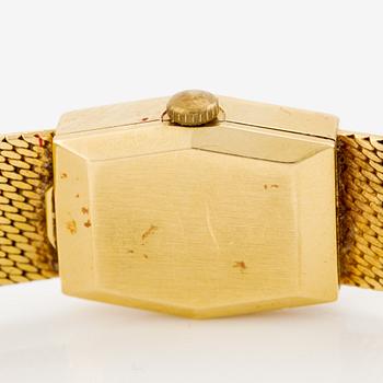 Omega, armbandsur, 18K guld, Geneve, 16 mm.