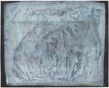 CO Hultén, gouache on paper, signed and executed 1946.