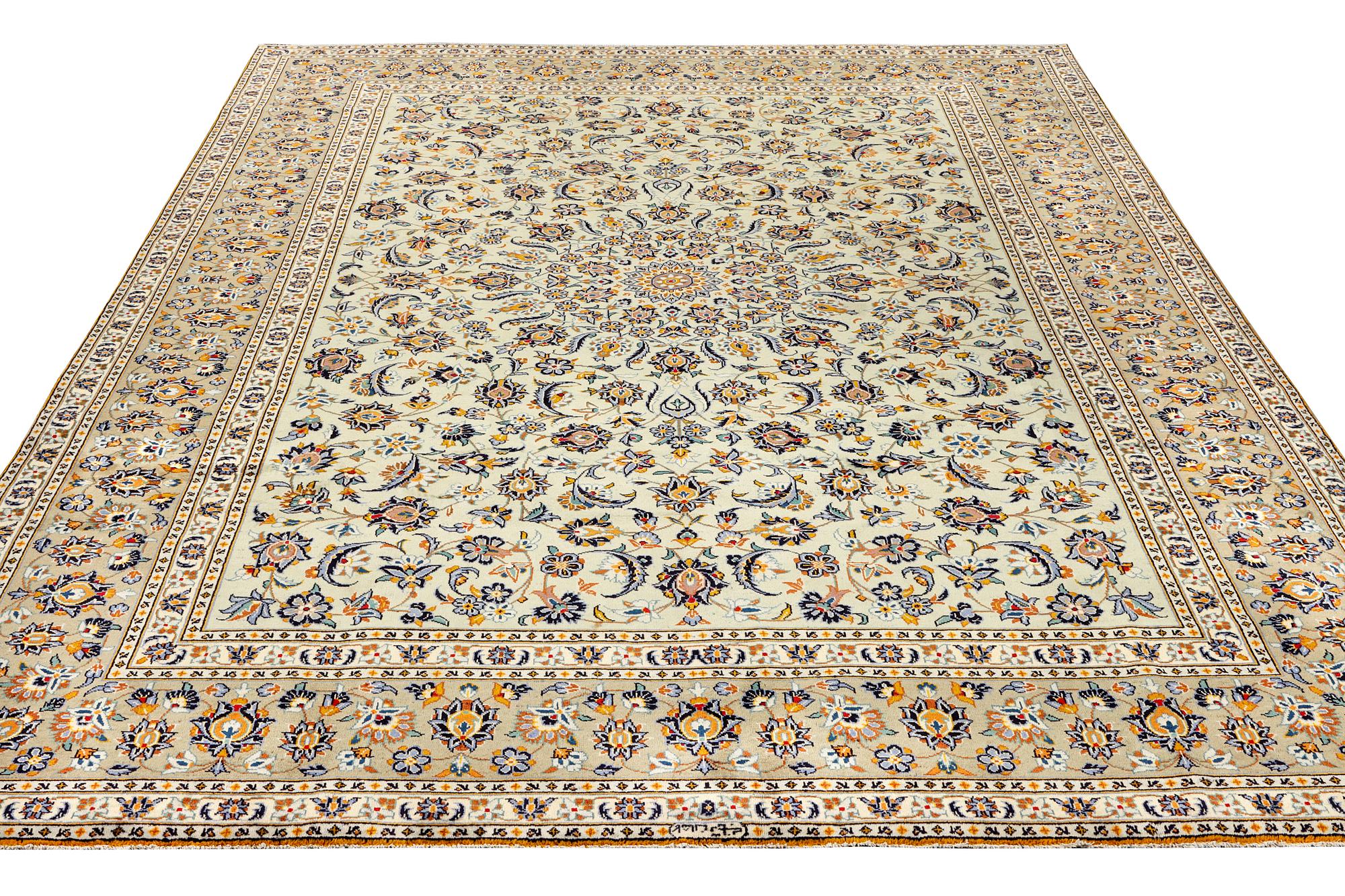 Carpet, Keshan, 403 x 303 cm.