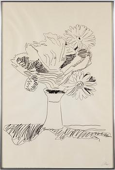 ANDY WARHOL, Silkscreen 1974, on Arches paper, signed with initials in pencil, and also signed and numbered 99/250 verso.