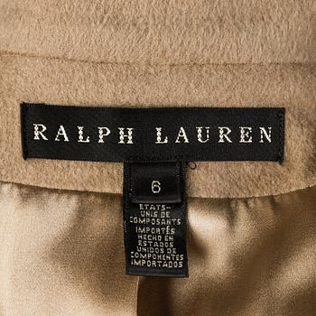 Suit by Ralph Lauren.