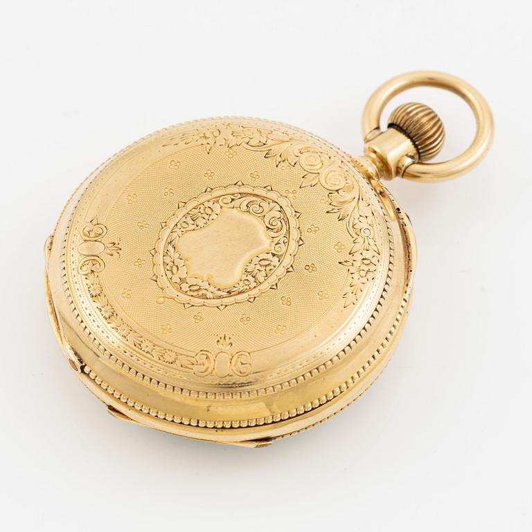 Pocket watch, 39 mm.