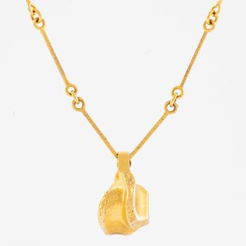 Necklace, Lapponia. 14K gold.