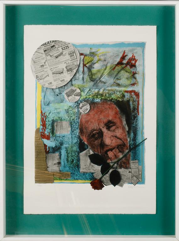 ROLF ANDERSSON, färglitografi, signerad, numrerad 13/90.