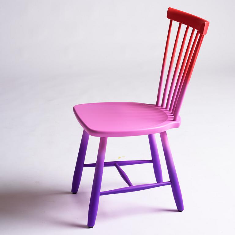 Carl Malmsten, & Sara Garanty, "Lilla Åland 80 år", chair, Stolab, ed. 2/5, 2022.