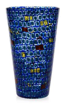 656. A Gianni Versace glass vase, Venini Murano 1998.