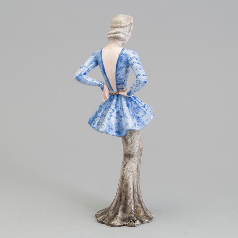 A first half of the 20th century Goldscheider porcelain figurine from Austria.