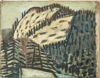 Torsten Renqvist, Vinterlandskap.