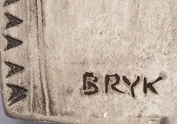 Rut Bryk, A CERAMIC WALL RELIEF.