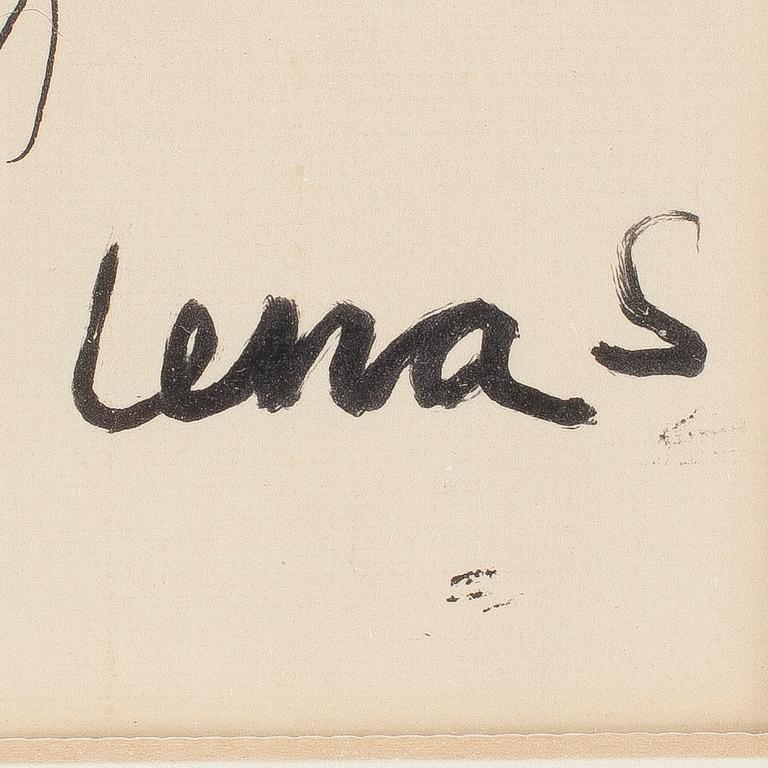 LENA SVEDBERG, blandteknik, sign.