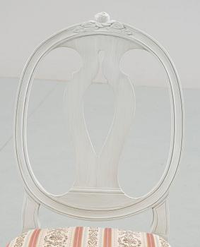 MATSALSGRUPP, 11 delar. Gustaviansk stil, 1900-tal.