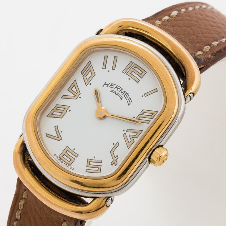 Hermès, Rallye, wristwatch, 20 x 24 (31) mm.