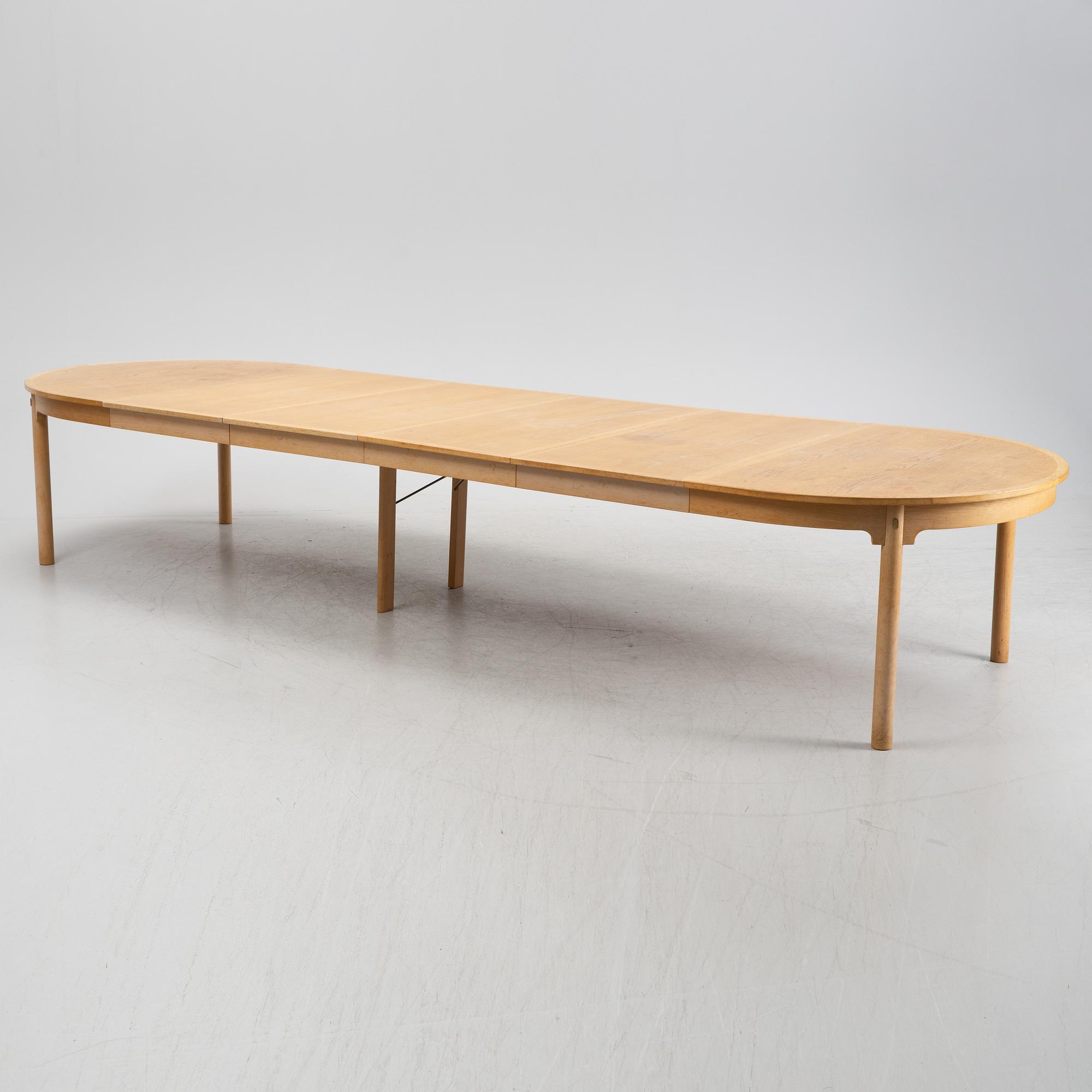 Børge Mogensen, an oak 'Öresund' dining table, AB Karl Andersson & Söner.