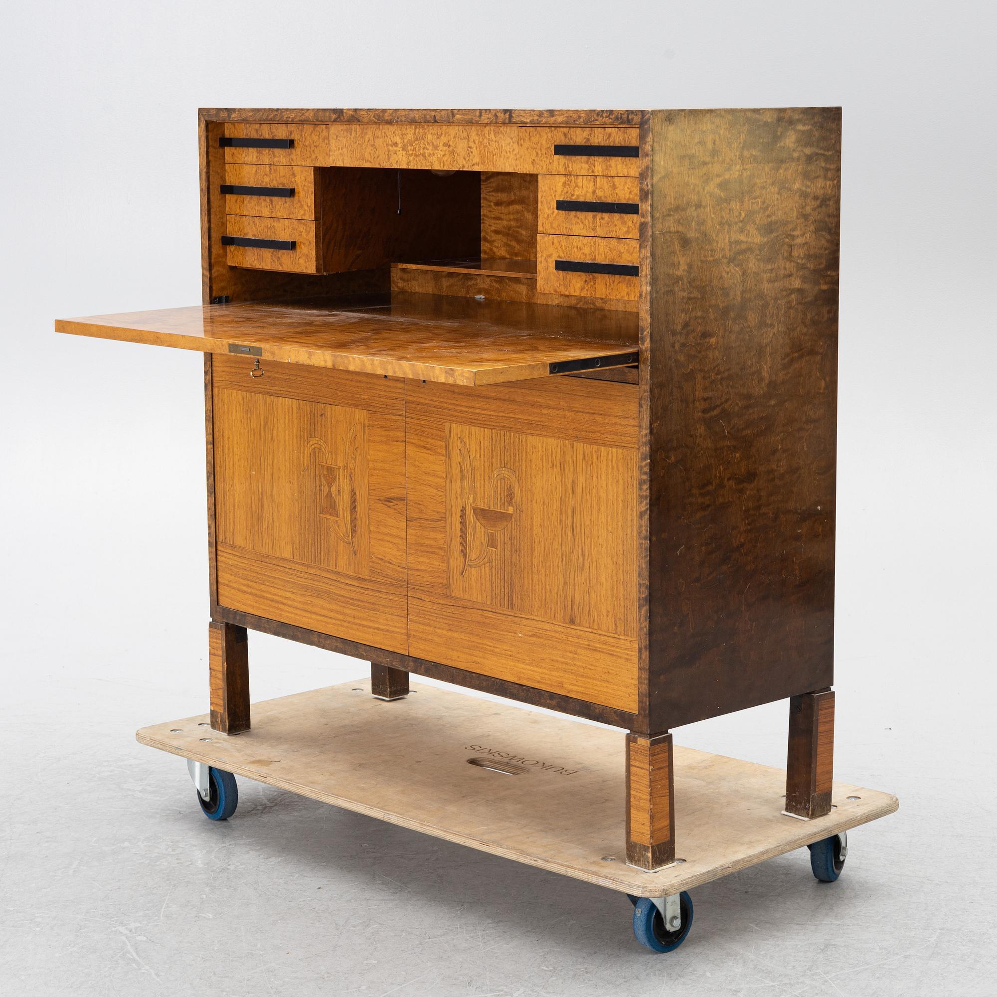 Sekretär, Swedish Grace, Svenska Möbelfabrikerna, Bodafors, 1930-tal.