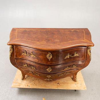 A Swedish Rococo/Rococo style bureau.