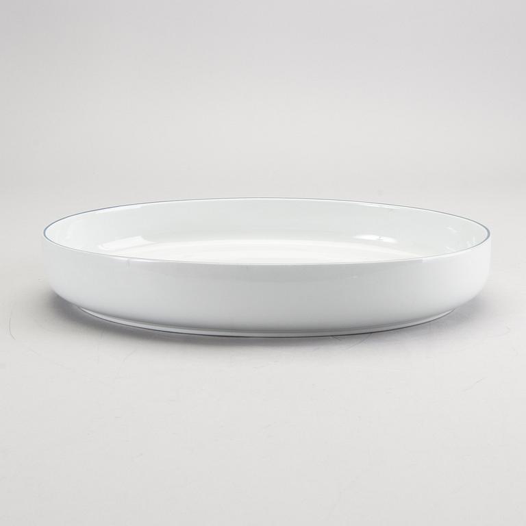 Grethe Meyer, "Blue Edge", tableware, 100 dlr, Royal Copenhagen and Aluminia.