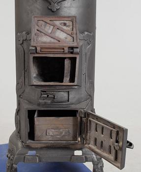 KAMIN, gjutjärn, "Viking", Ankarsrum, 1900-tal.