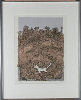 PEKKA VUORI, serigrafi, signerad, daterad 1990 och numrerad  35/50.