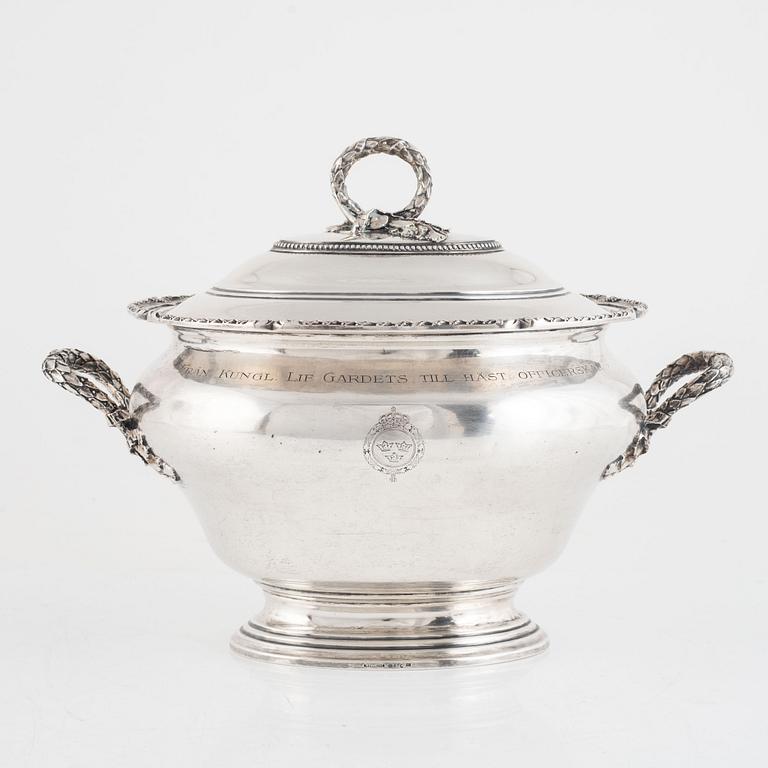 K Anderson, terrin, silver, Stockholm 1914.